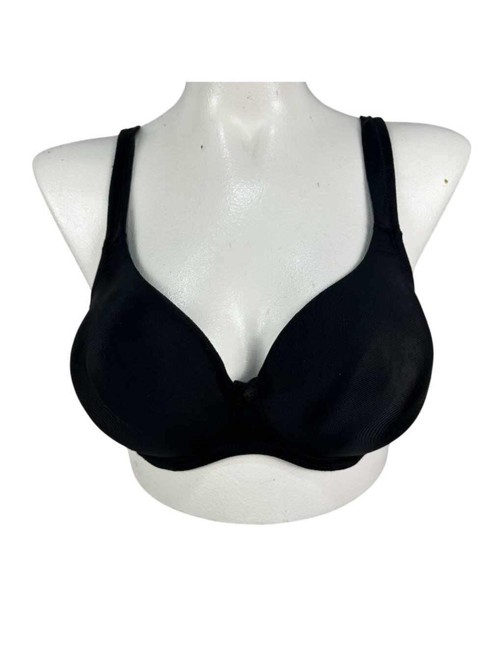 Just My Size Women’s Underwire Bra D40/90 Black Soft Nylon Blend